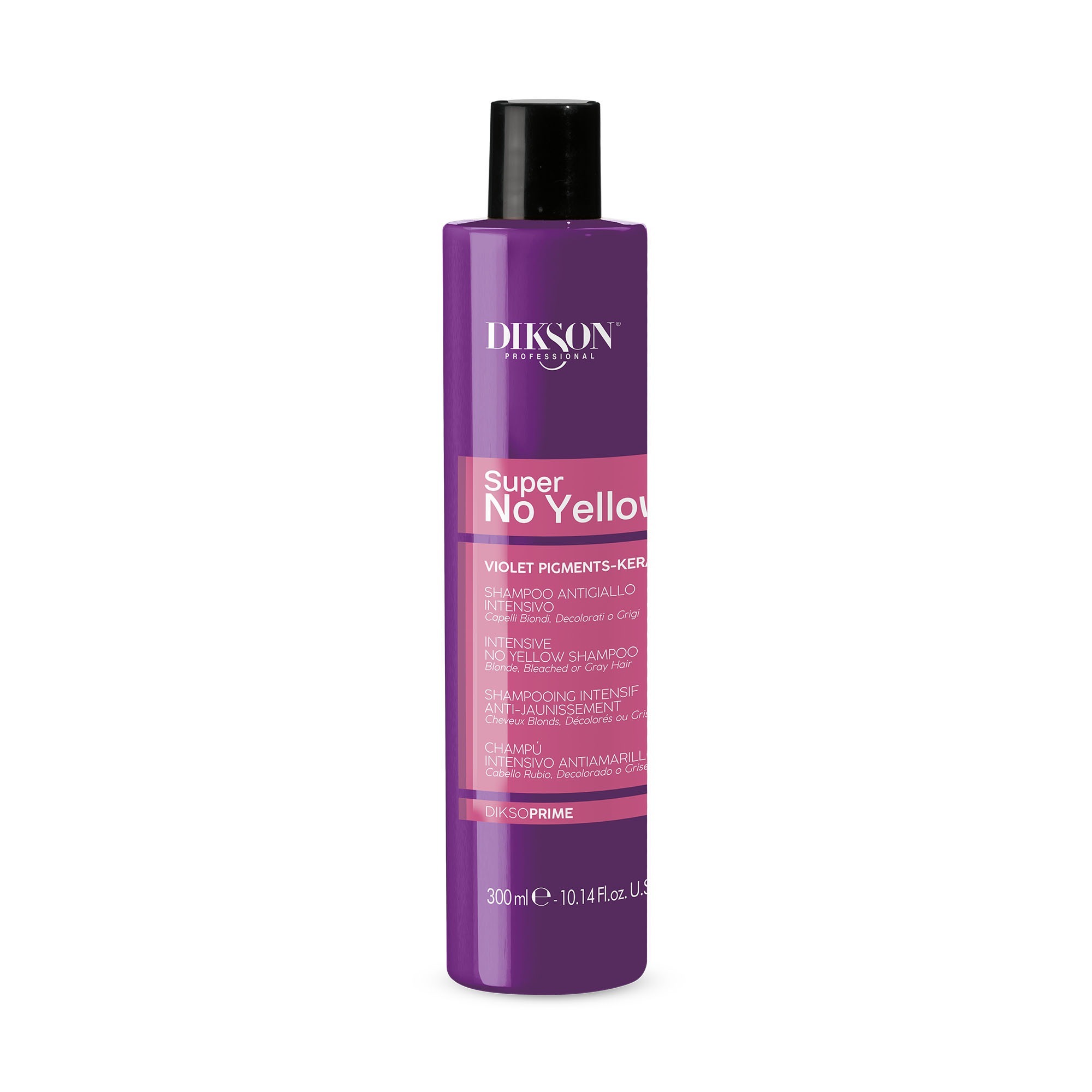 DIKSON_PROFESSIONAL__0129_Diksoprime - SuperNoYellow - Shampoo 300ml