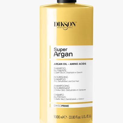 ديكسون سوبر أرجان شامبو مغذي للشعر الجاف والباهت 1000 مل SUPER DIKSON بزيت الأرجان والمكاديميا والأحماض الأمينية